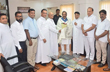 Energy Minister K J George visits Udupi Krishna Mutt, Jamia Masjid, Mother of Sorrows Church